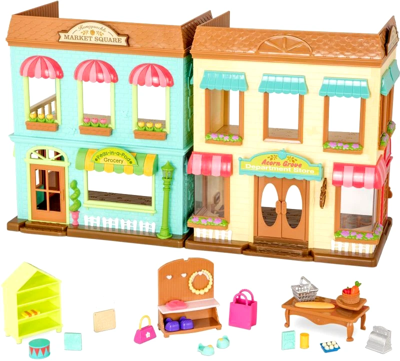 Li’l Woodzeez Li'l Woodzeez Σετ Main Street Market (WZ6617Z)