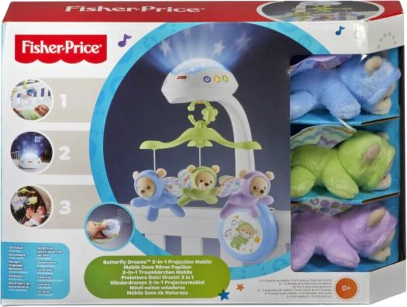 Fisher-Price Fisher Price Περιστρεφόμενο-Αρκουδάκια (CDN41)