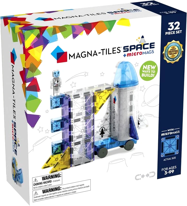 Magna-Tiles Magna-Tiles Space Set 32Τμχ (242032)