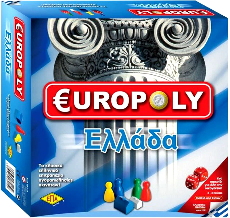 Επα Επιτραπέζιο Europoly Ελλάδα (03-215)