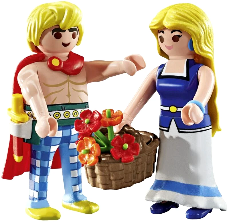 Playmobil Playmobil Asterix: Τραγικομίξ Και Φαλμπάλα (71544)
