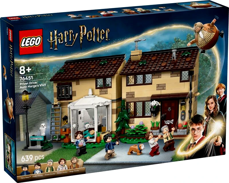 LEGO toys LEGO Harry Potter Privet Drive: Aunt Marge's Visit (76451)
