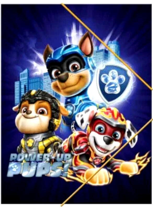 GIM Paw Patrol Ντοσιέ Λάστιχο Α4 PP (334-21510)