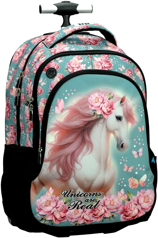 Back Me Up BMU Butterfly Unicorn 25 Σακίδιο Trolley (357-25074)