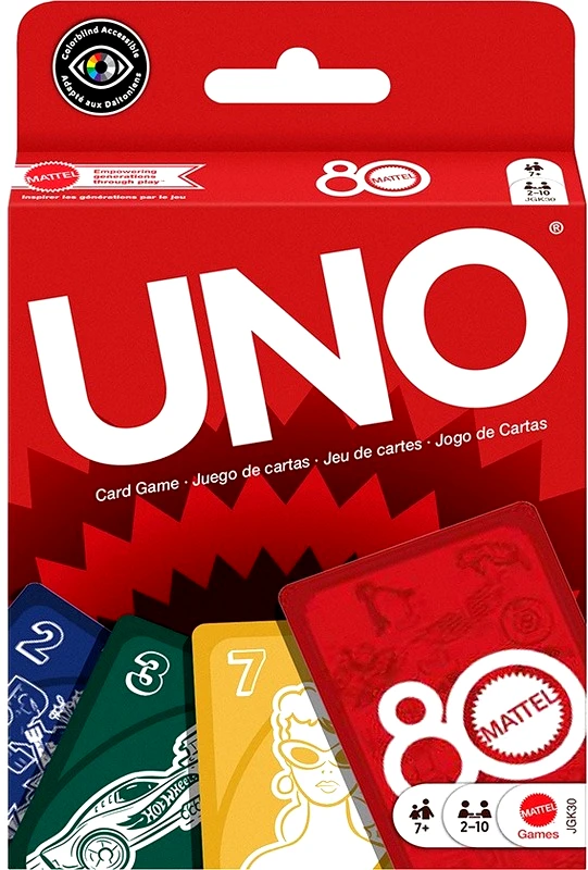 Mattel UNO 80 Χρόνια (JGK30)