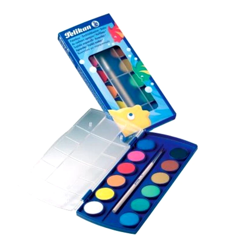 Pelikan Pelikan Νερομπογιές Σετ 12 Χρωμάτων (721324)