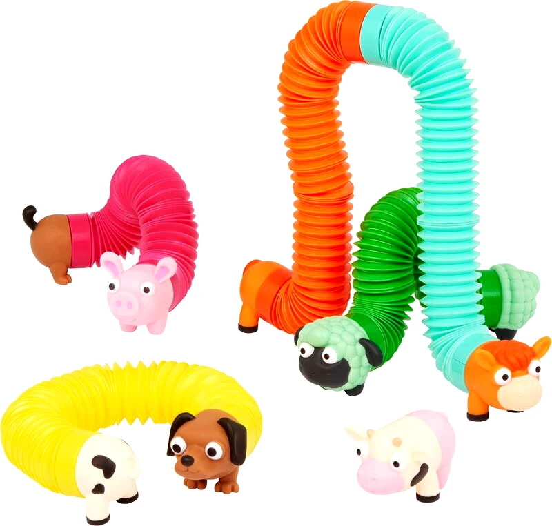 Battat Σετ Ζωάκια Sensory Mix & Match Farm (BT1840Z)