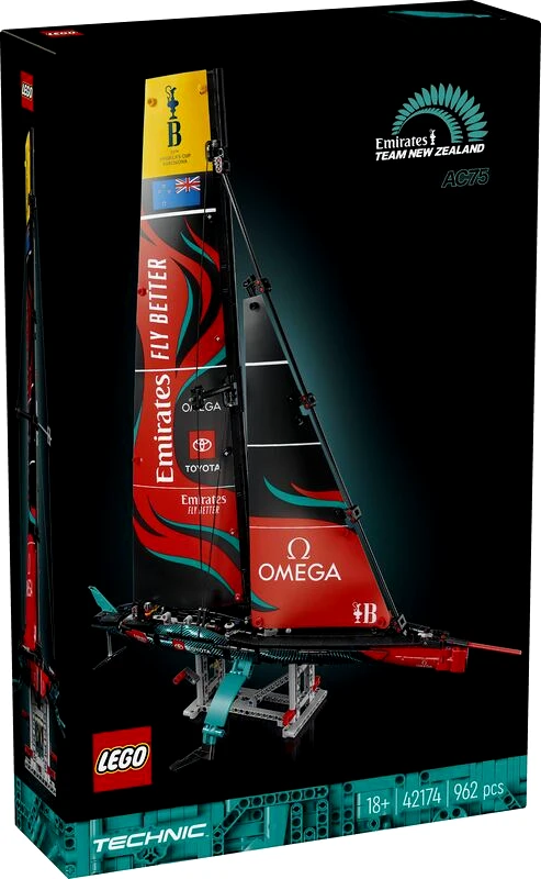 LEGO toys LEGO Technic Emirates Team Naw Zealand AC75 Yacht (42174)