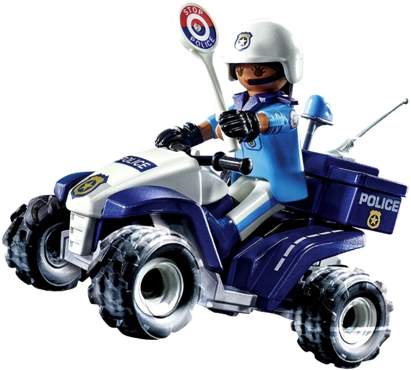 Playmobil Playmobil Αστυνομικός Με Γουρούνα 4x4 (71092)