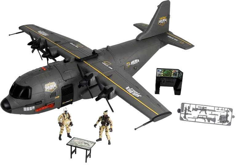 Chap Mei Soldier Force-Αεροπλάνο Cargo Hercules Playset (545069)