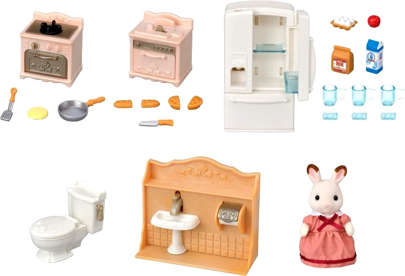 Sylvanian Families Sylvanian Families Βασικό Σετ Επίπλων (068163-5449)