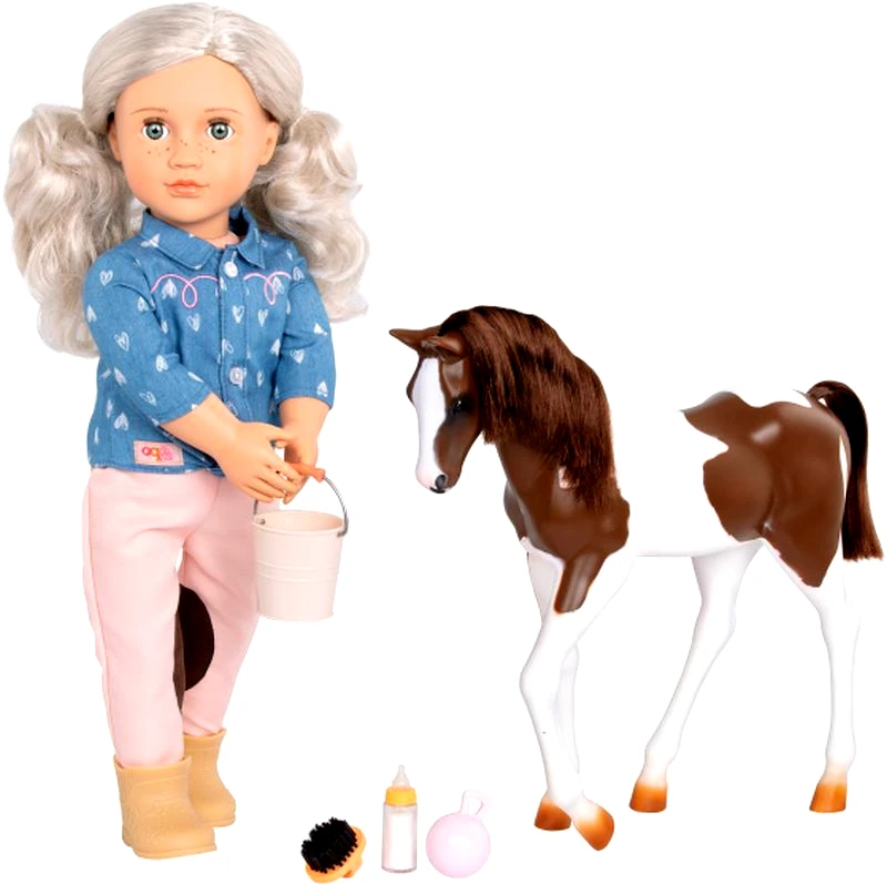 Our Generation Our Generation Κούκλα Yanira & Πουλάρι (BD31386Z)