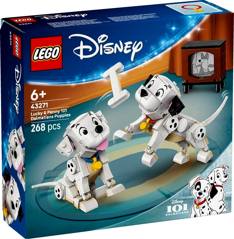 LEGO toys LEGO Disney Lucky & Penny 101 Dalmatians Puppies (43271)