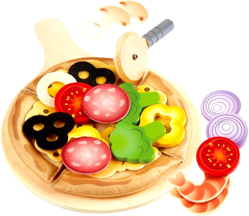 Hape Hape Playfully Delicious Ξύλινο Σετ Perfect Pizza (E3173A)