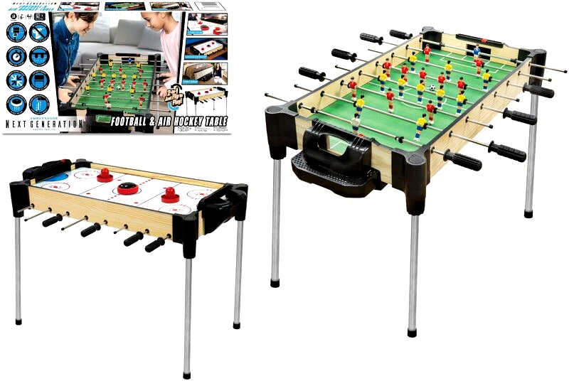 Ambassador MAM Ξύλινο Ποδοσφαιράκι & Air Hockey Tabletop 82cm. (MA8150_H)