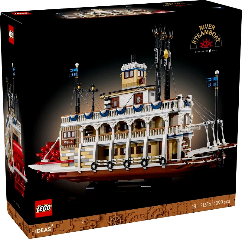 LEGO toys LEGO Ideas River Steamboat (21356)