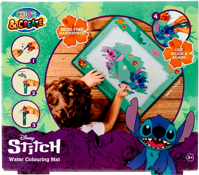 Canenco Stitch Χαλάκι Δραστηριοτήτων Aqua Playmat (ST24359)