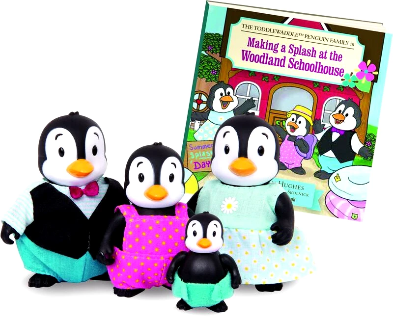 Li’l Woodzeez Li'l Woodzeez Penguin Family (WZ6664)