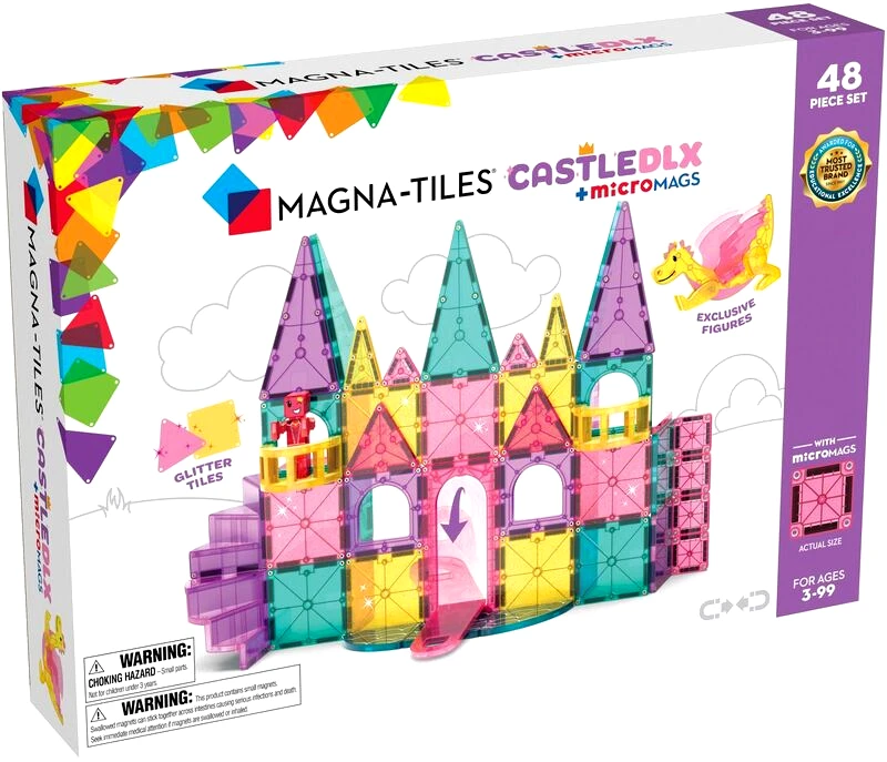 Magna-Tiles Magna-Tiles Castle DLX Set 48Τμχ (242048)
