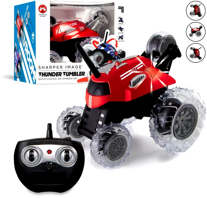 ThreeSixtyGroup ThreeSixty Τηλεκατευθυνόμενο Όχημα 360° Spinning Thunder Tumbler Red (1212014881)