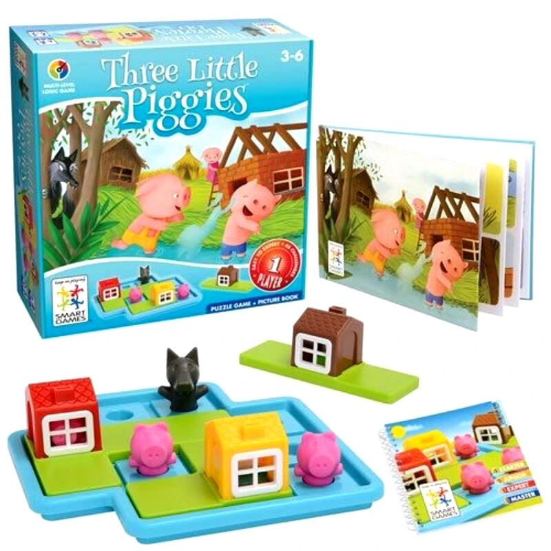 Smart Games Smart Games Επιτραπέζιο Τα Τρία Γουρουνάκια (285-SG023-151875)