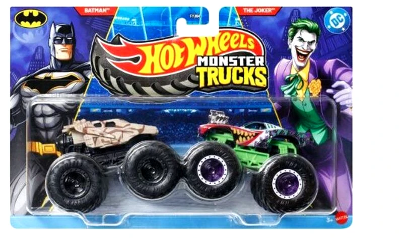 Hot Wheels Monster Trucks Οχήματα Σετ Των 2-6 Σχέδια (FYJ64)