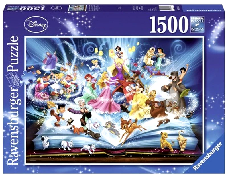 Ravensburger Παζλ 1500 Το Μαγικό Βιβλίο Της Disney (16318)