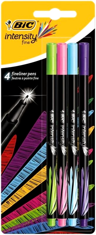 Bic Bic Στυλό Intensity Fine Fun-4Τμχ (942076)