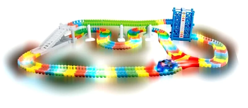 BW Σετ Πίστα Glow In The Dark B/O 238Τμχ. (XY779)