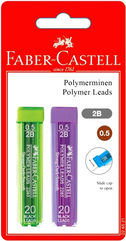 Faber Castell Faber Castell Μύτες Μηχανικού Μολυβιού 0.5mm (12306409)