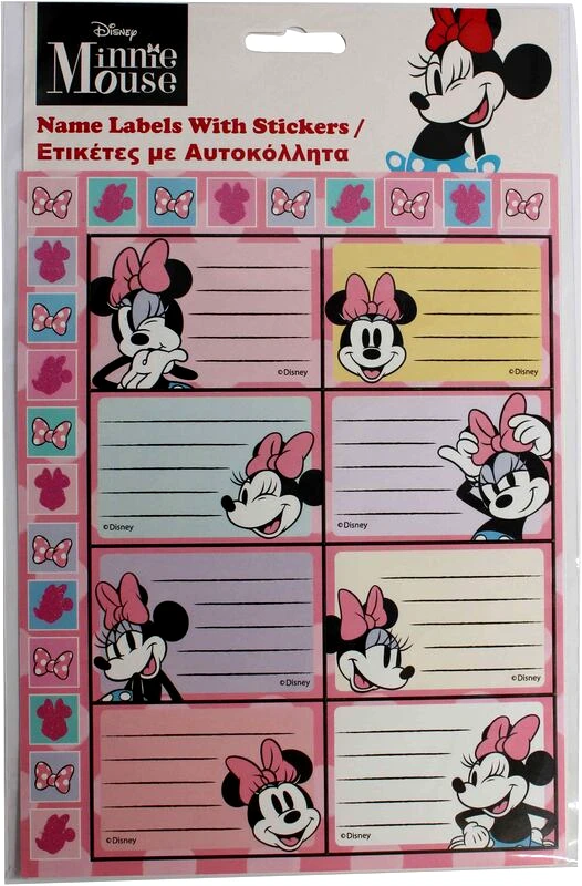 GIM GIM Ετικέτα Minnie 2Τμχ (773-14449)