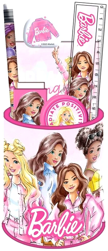 GIM Barbie Σετ Σχολικό+Μολυβοθήκη (349-89884)