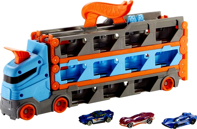 Hot Wheels Hot Wheels Νταλίκα-Πίστα 2 Σε 1 (GVG37)