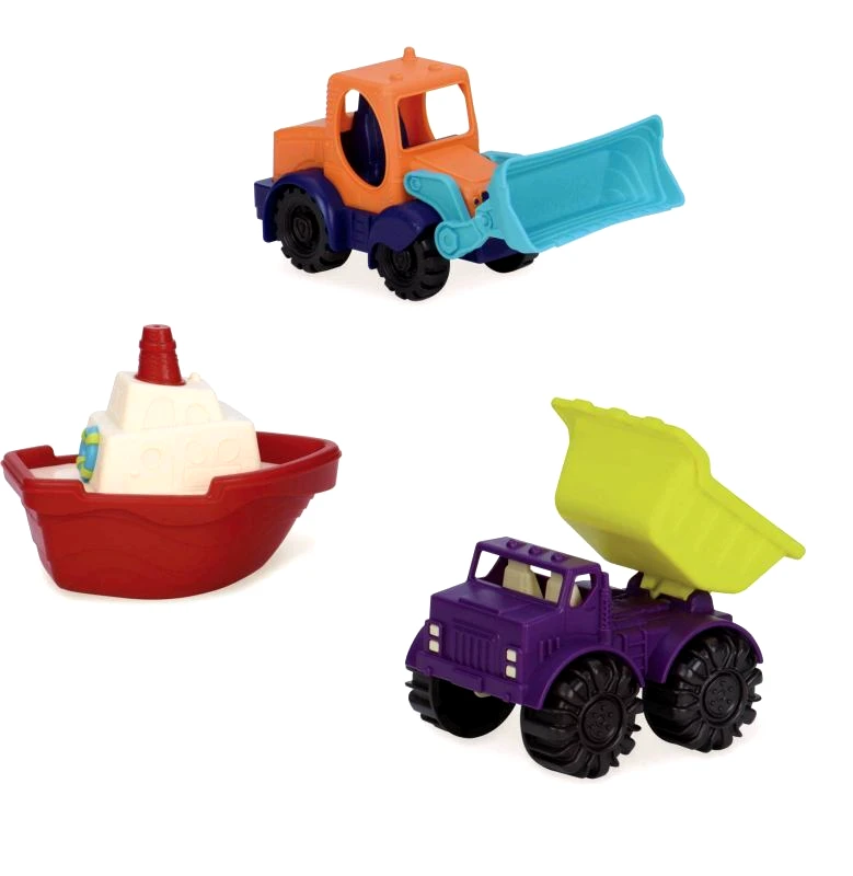B.Toys B.Toys Σετ Οχήματα Mini Loaders & Floaters 3Τμχ (BX1528Z)