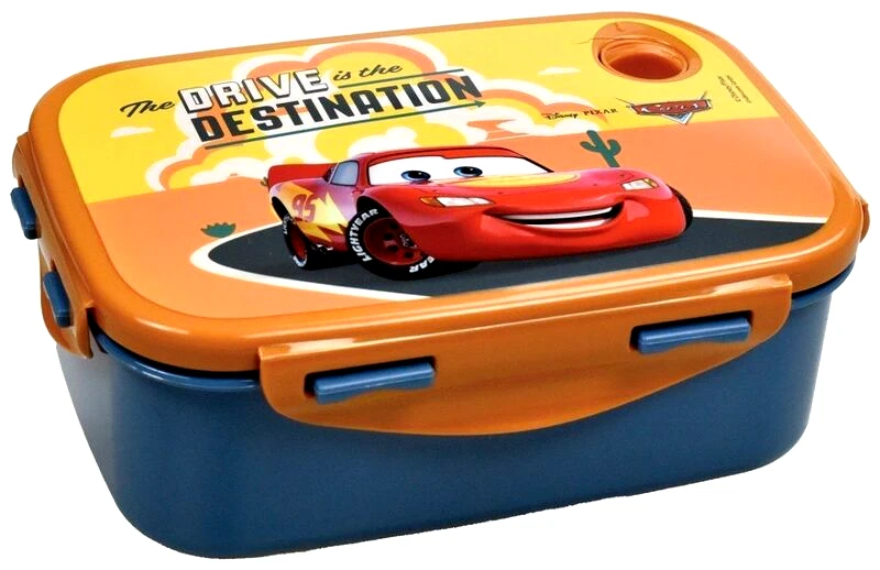 GIM GIM Δοχείο Φαγητού (Microwave) Cars Lap-3 Σχέδια (552-71265)