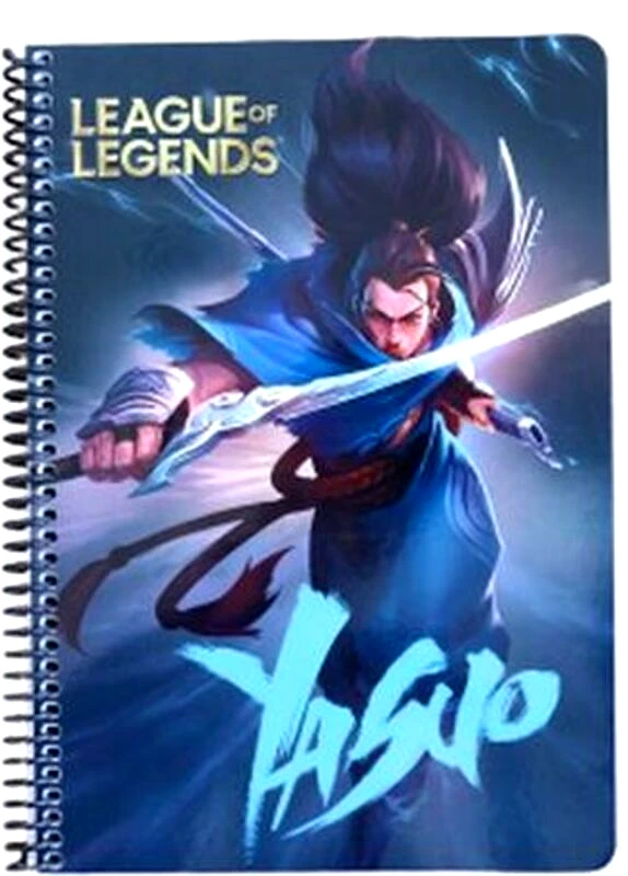 GIM League Of Legends Τετράδιο 17x25 Σπιράλ 2 Θεμάτων 70 Φύλλα-2 Σχέδια-1 Τμχ (345-05402)