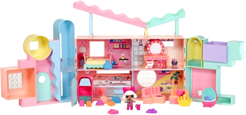 MGA Entertainment L.O.L Surprise Squish Sand Μαγικό Σπιτάκι Με Αδερφούλα (593218EUC)