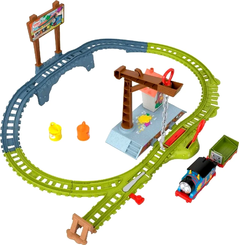 Mattel Fisher Price Thomas Πίστα Χρωμάτων (HTN34)