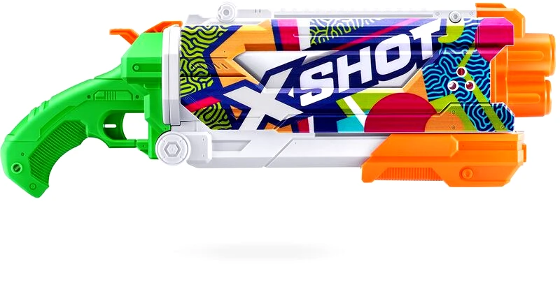 Zuru Zuru X-Shot Νεροπίστολο Skins Fast-Fill-4 Σχέδια (11855)