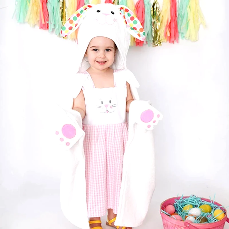 Zoocchini Παιδική Πετσέτα Με Κουκούλα Zoocchini Bella The Bunny