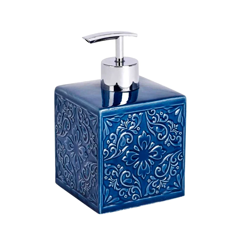 Wenko Δοχείο Κρεμοσάπουνου Wenko Cordoba Blue 22653100