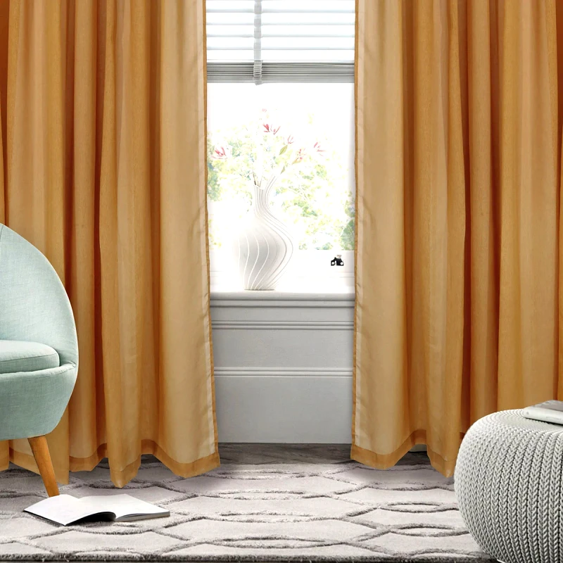 Das Home Κουρτίνα (300x270) Με Τρέσα Das Home Organza 2195 Ochra
