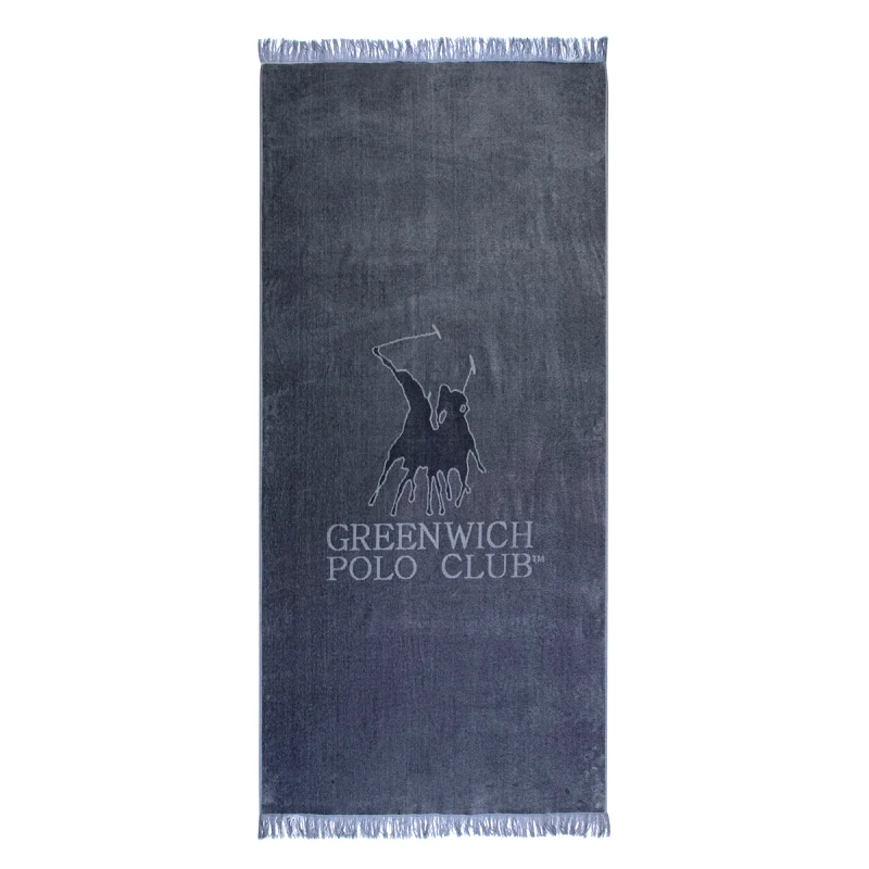 Greenwich Polo Club Πετσέτα Θαλάσσης (90x190) Greenwich Polo Club 3621 Grey