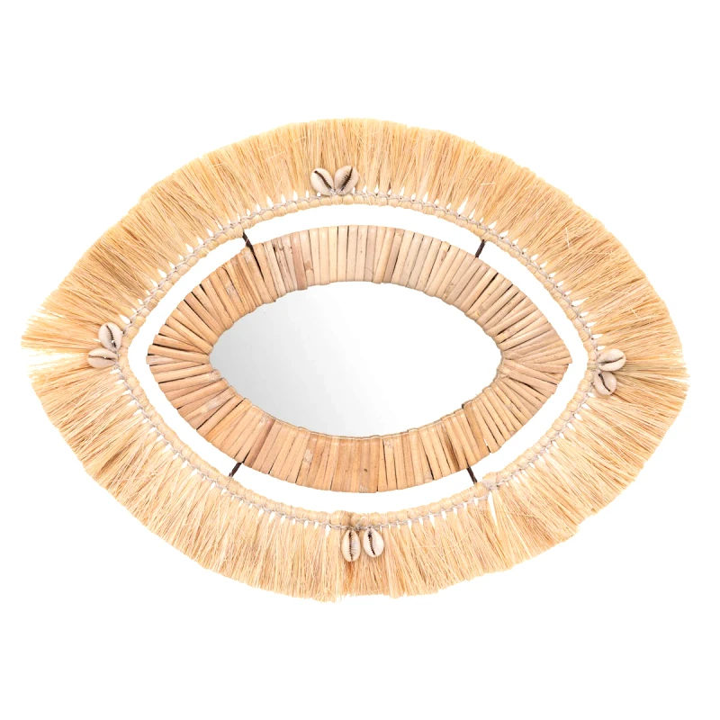 Spitishop Διακοσμητικός Καθρέφτης Τοίχου (43x29) A-S Tropi 185833