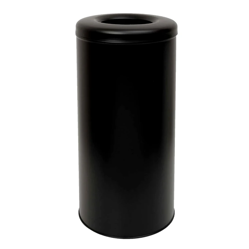 Pam & Co Καλάθι Απλύτων (Φ25x57) Pam & Co 29-2557-403 Black Matte