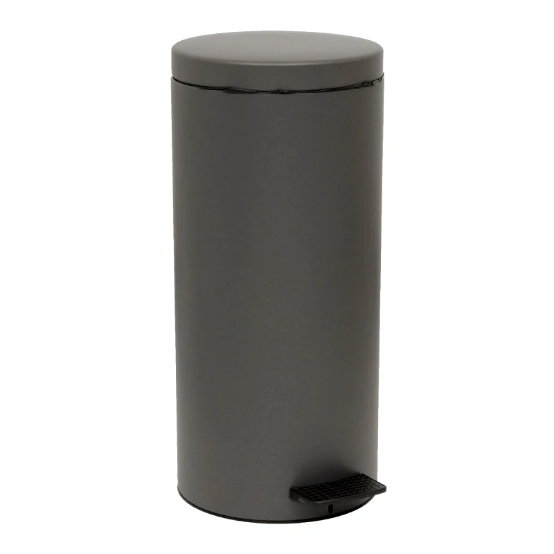 Pam & Co Κάδος Απορριμμάτων (Φ25x53) Pam & Co 25lt 2553 Matt Anthracite