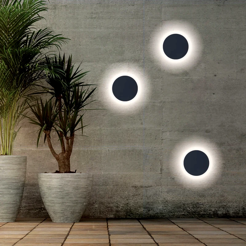 Zambelis Lights Απλίκα Led Εξωτερικού Χώρου Zambelis E237 Graphite