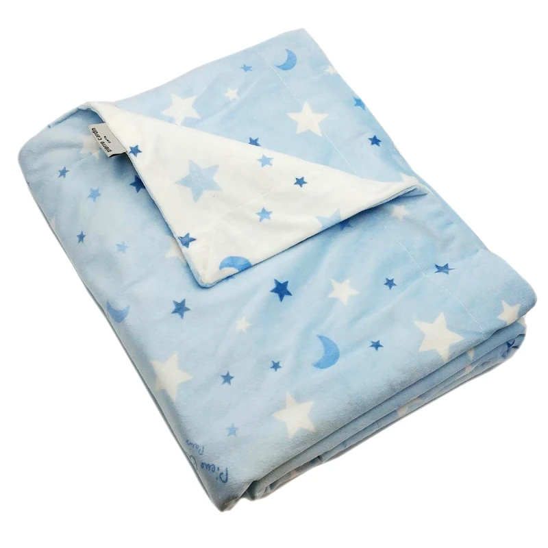 Pierre Cardin Κουβέρτα Fleece Κούνιας (110x140) Pierre Cardin Moon Blue