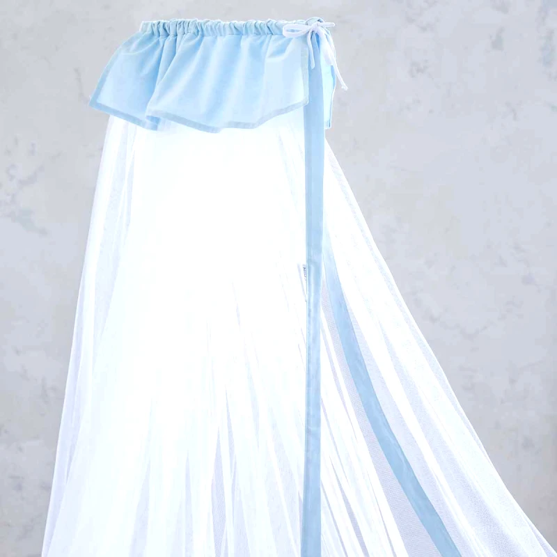 Κουνουπιέρα Κούνιας Nima Nappy Light Blue φωτογραφία