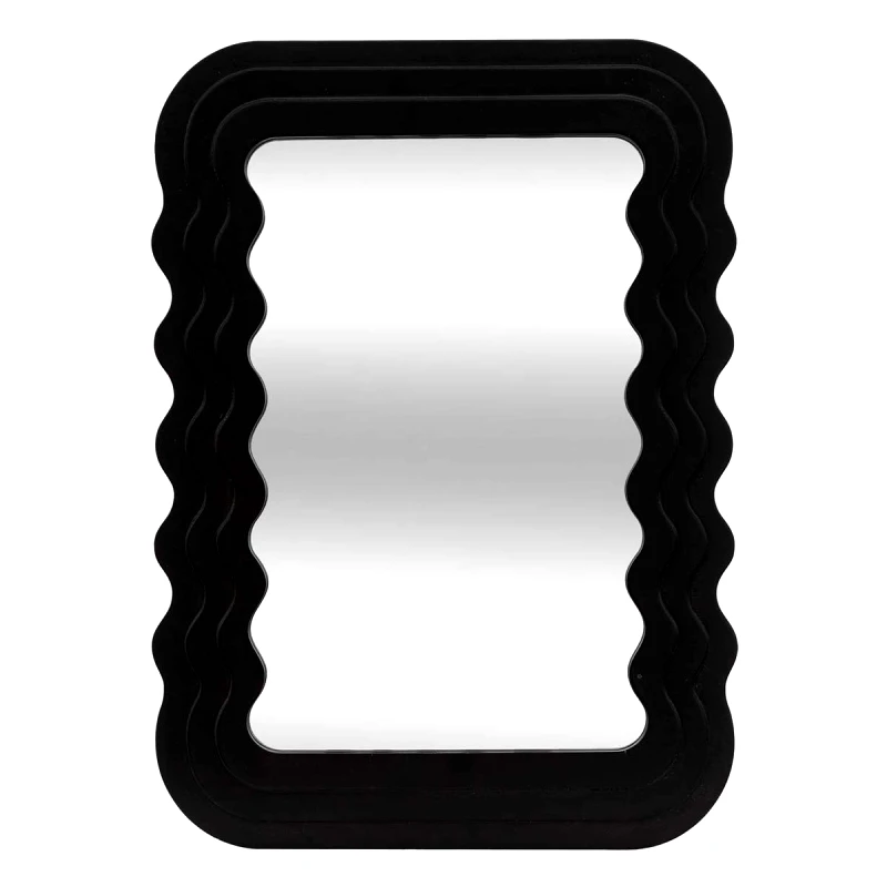 Spitishop Διακοσμητικός Καθρέφτης Τοίχου (40x55) A-S Kelly Black 203514